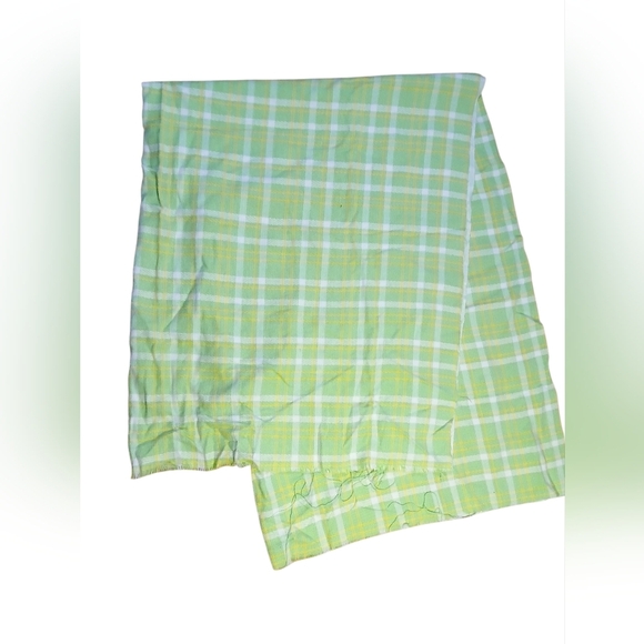 Source Unknown Other - Authentic Vintage Double Knit Plaid Fabric